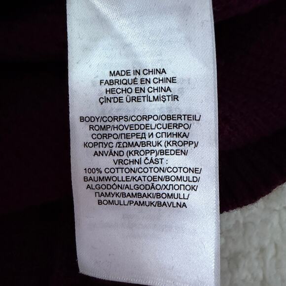 LAUREN RALPH LAUREN Women Purple Cowl Neck Pullover Sweater Top Size 2X EUC - Picture 8 of 9